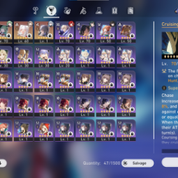 #H045 [ASIA] Mid Game Level 58 | 5* Huohuo + LC ( Signature ) | 5* Gepard + LC ( Signature ) | 5* Kafka | 5* Argenti | 5* Welt | 5* Night of Fright (Huohuo LC) 3